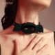 QIUI Love Devil APP Control Estim Silicone Collar
