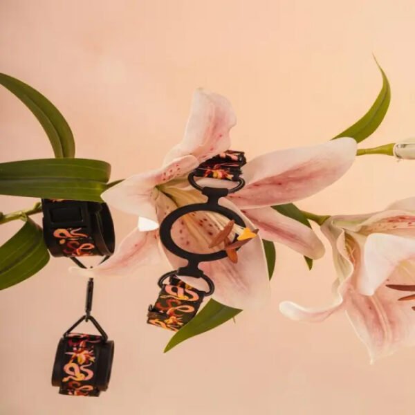 The Flowering Serpent Leather Bondage Restraint Set
