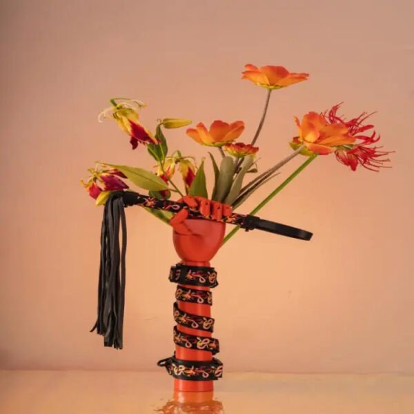 The Flowering Serpent Leather Bondage Restraint Set