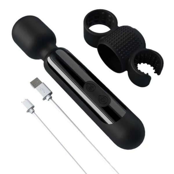 Electric Shock LCD Massage Wand Vibrators
