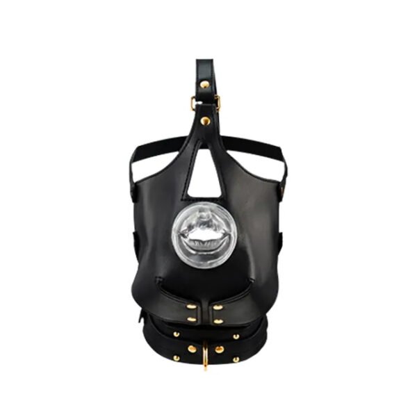 LOCKINK Blowjob Head Harness Muzzle for Puppy Play
