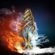 SEVANDA Hollow Spiral Golden Metal Anal Plug