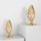 SEVANDA Hollow Spiral Golden Metal Anal Plug