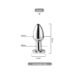 Remote Control Vibrating Light Up Butt Plug