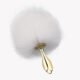 SEVANDA White Bunny Tail Anal Plug