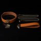 LOCKINK Tied Collar with Leash Set