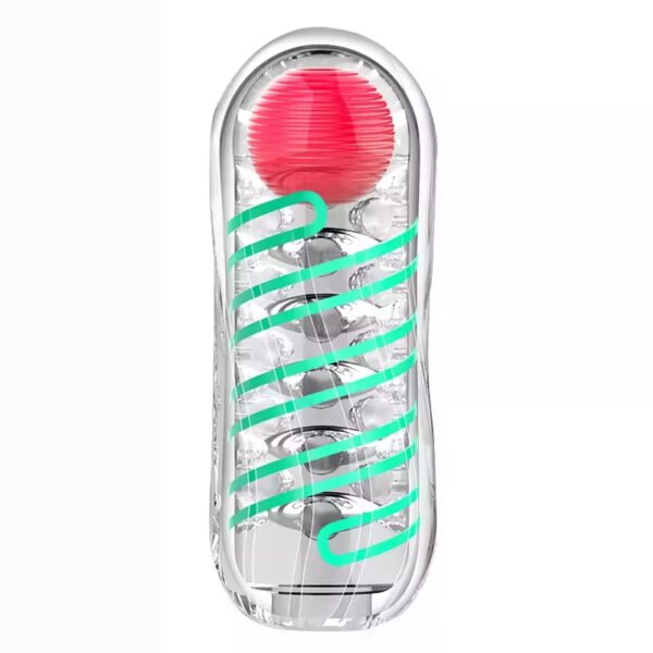 Men's Waterproof Masturbator Set Soft Silicone TPE Cup Sex Toy with Hands-Free Feature